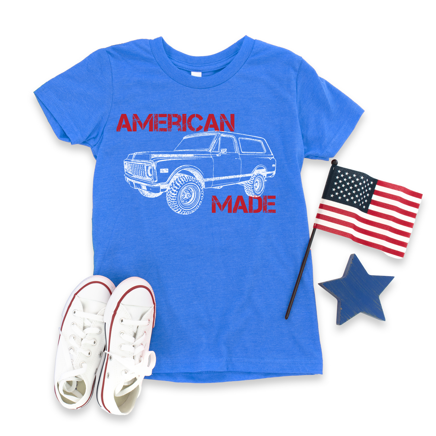 American Made Blazer Truck T-shirt