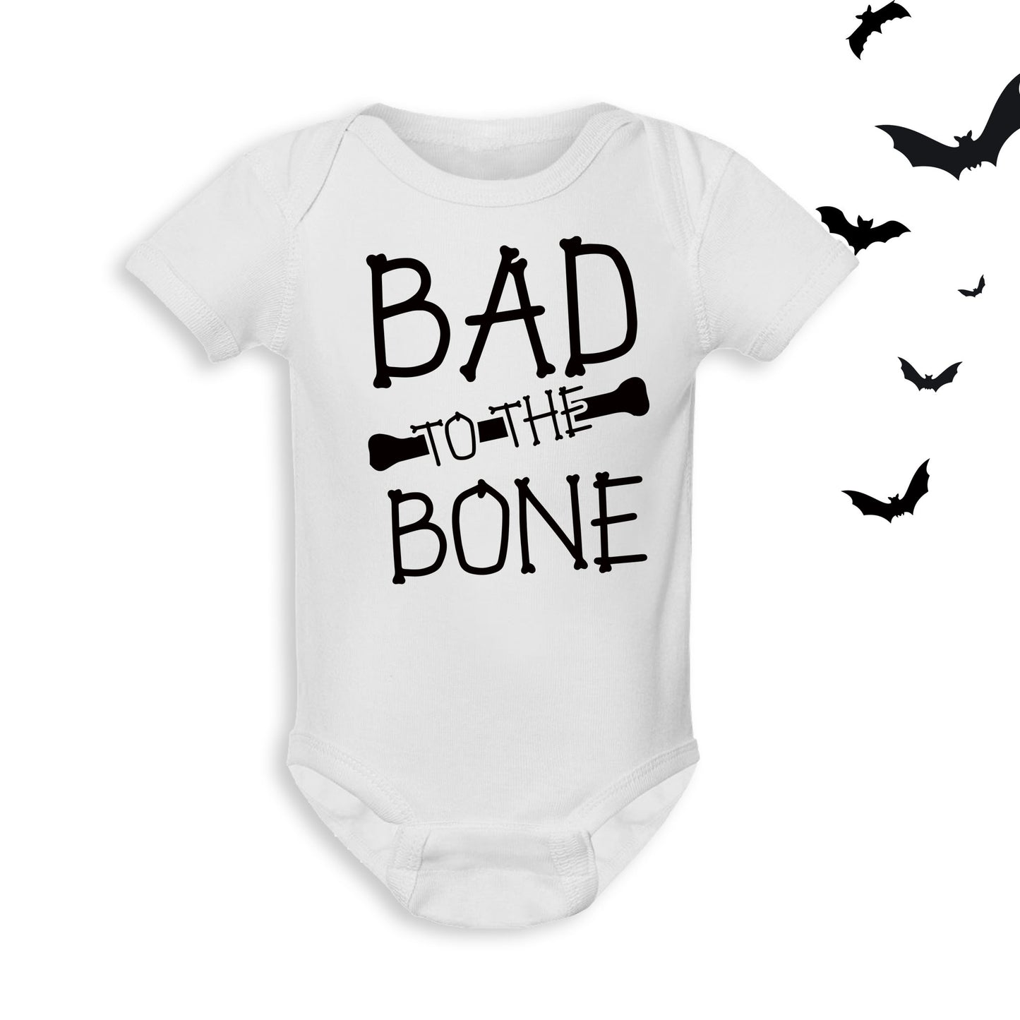 Bad To The Bone Youth/Toddler T-shirt & Baby Bodysuit