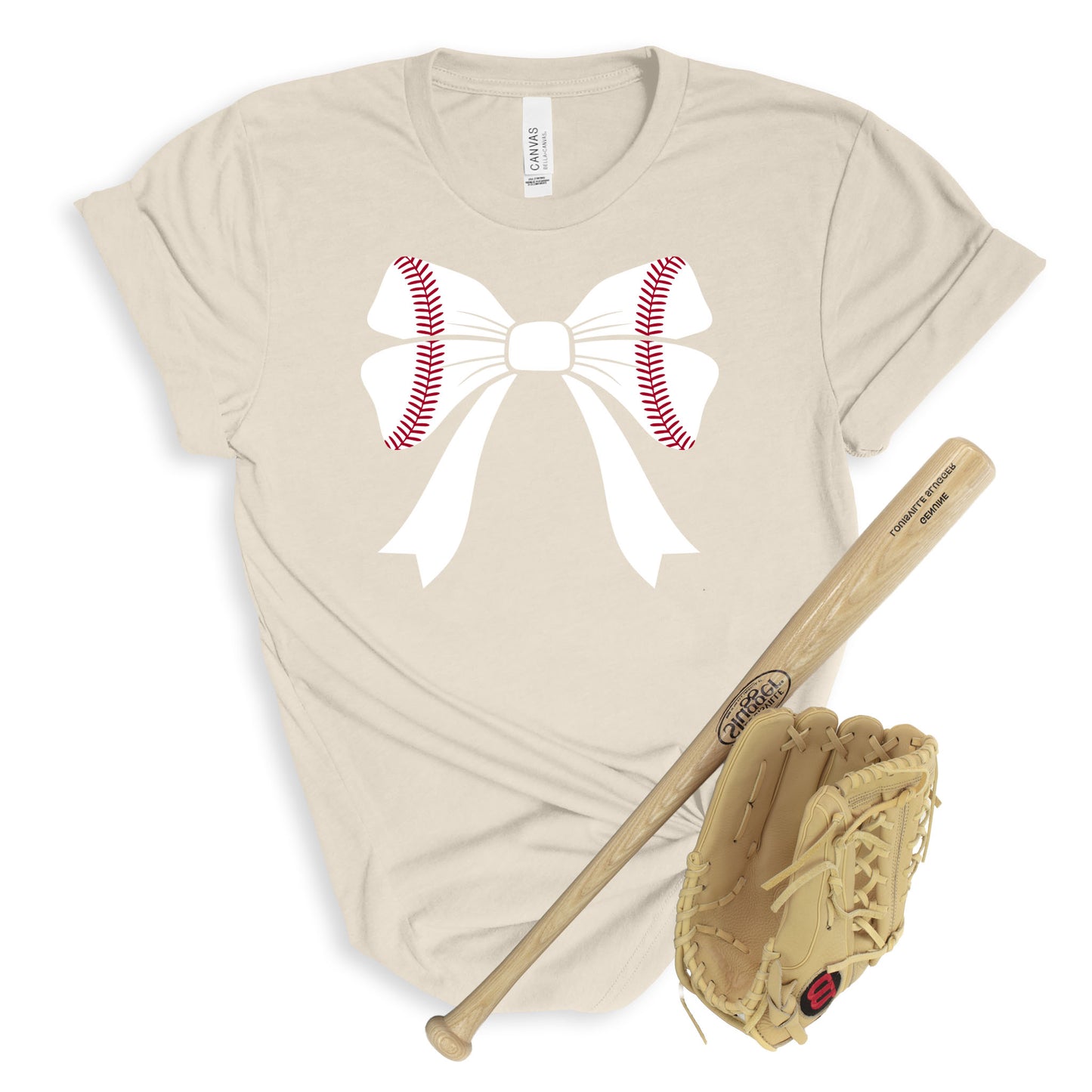 Baseball Bow T-shirt