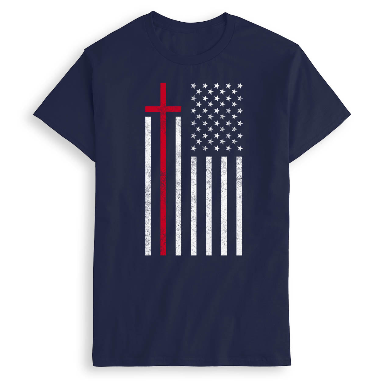 Flag & Cross T-shirt