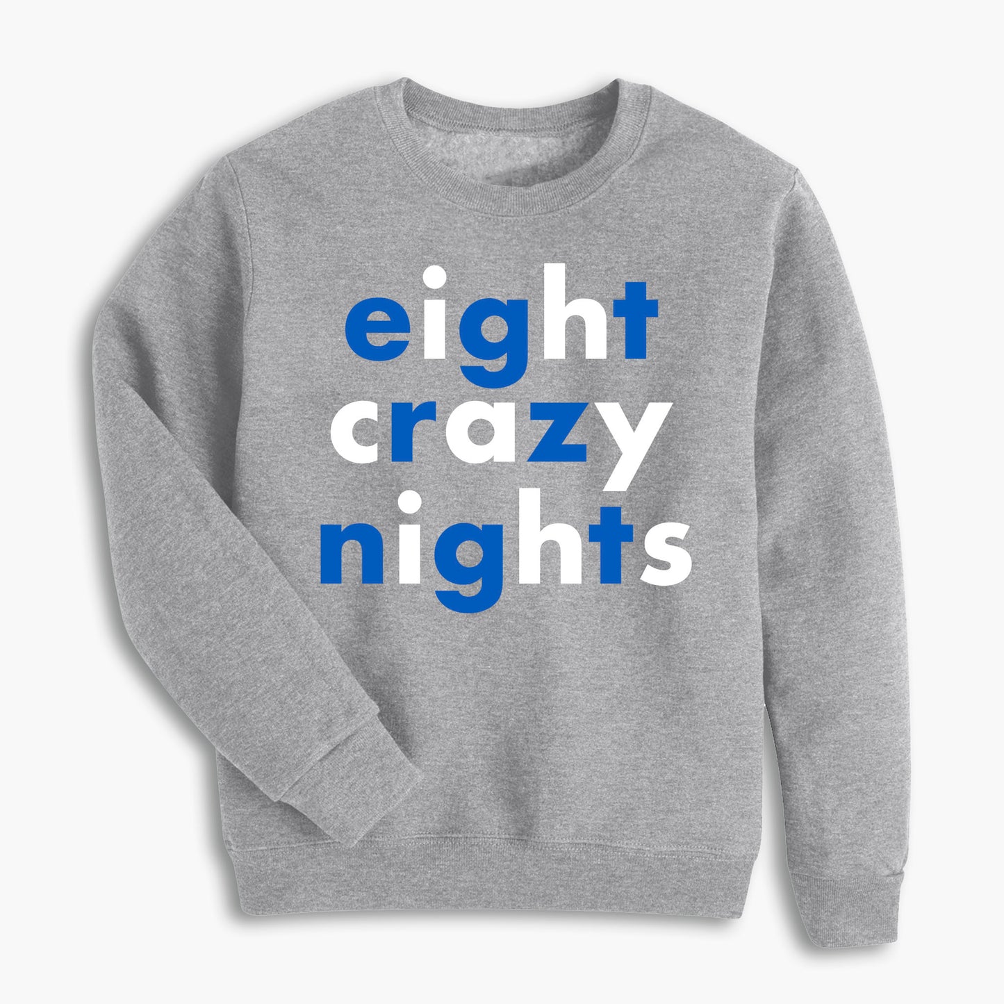 Eight Crazy Nights Holiday Youth Sweatshirt