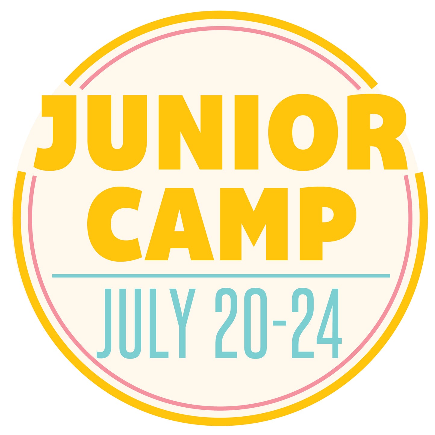 Summer JR Camp: July 20-24, 9am-12pm