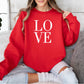 "LOVE" - Red Sweatshirt