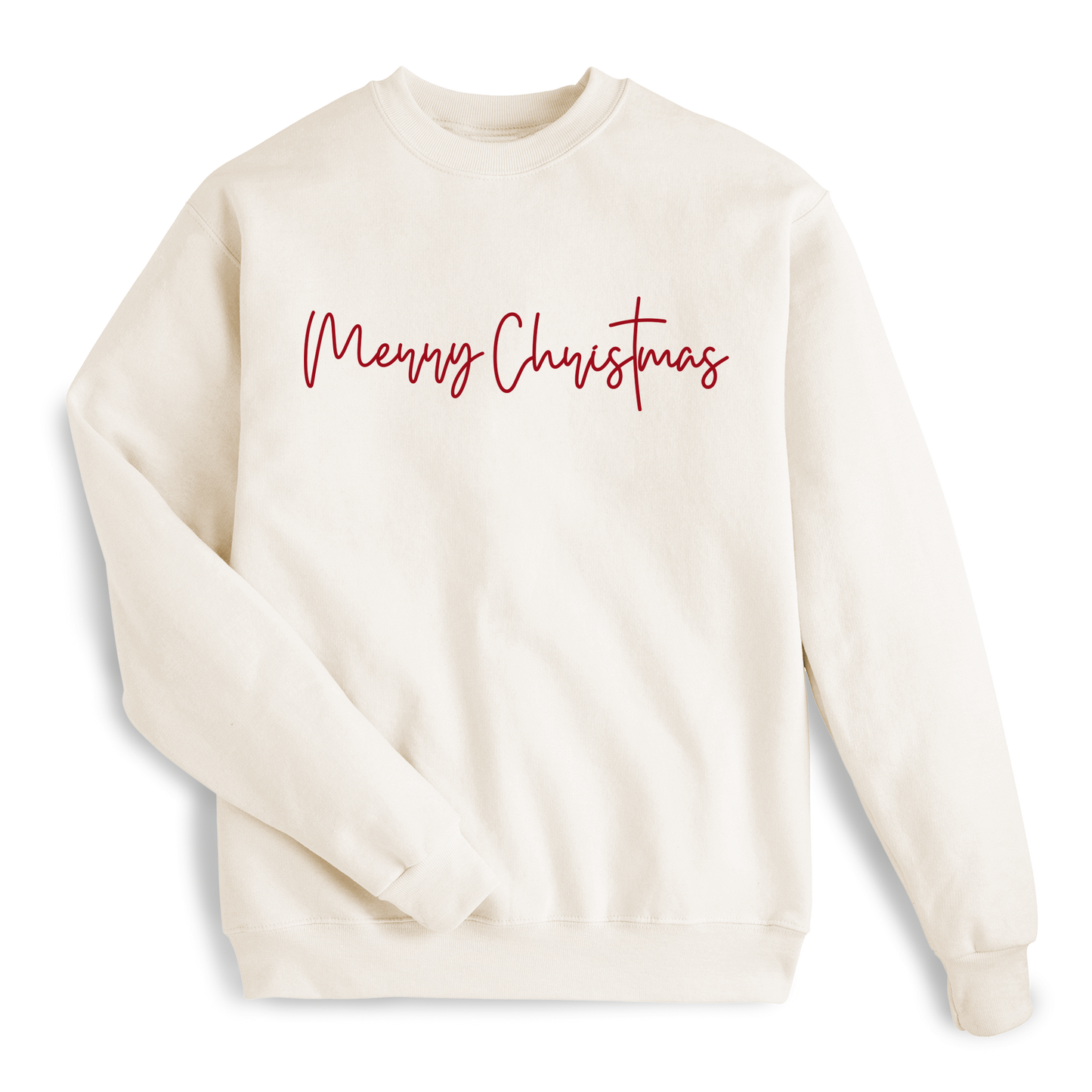 Merry ChrisTmas Modern Holiday Sweatshirt