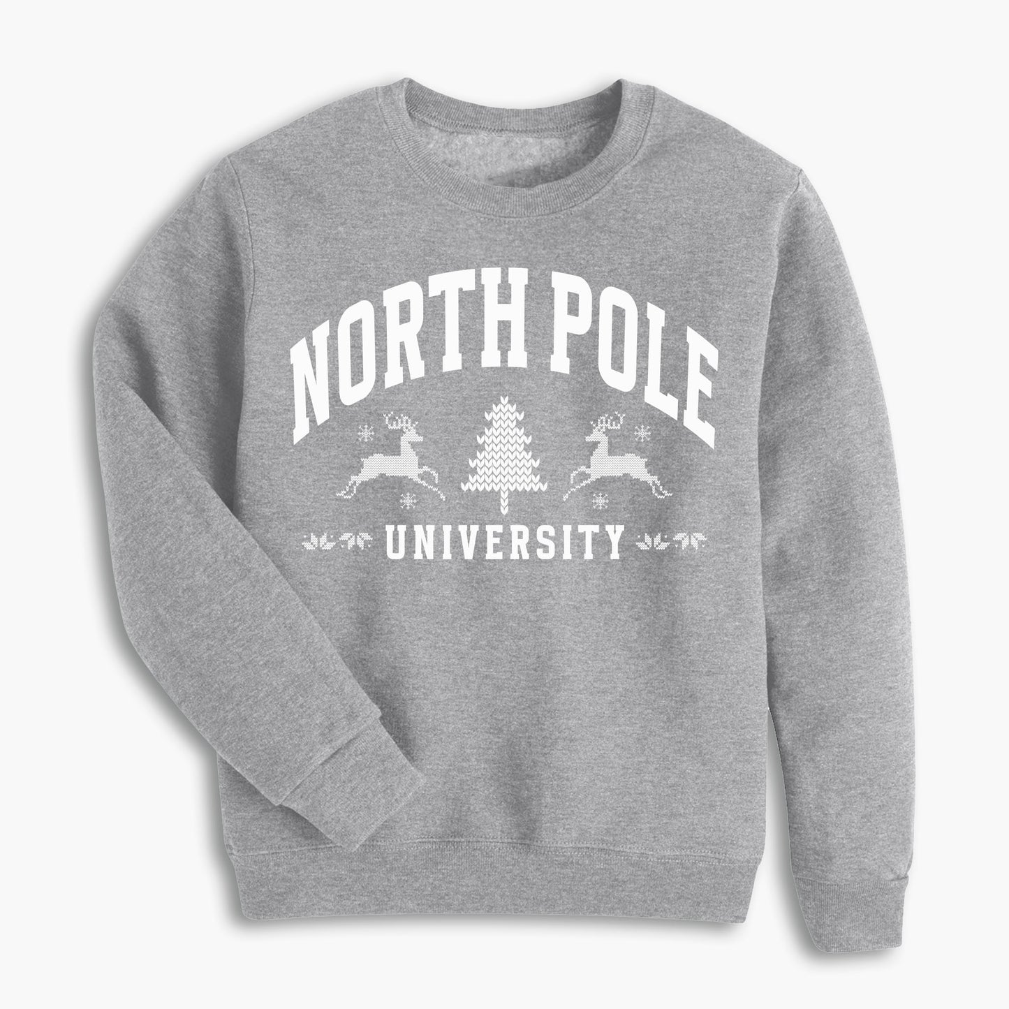 North Pole University Holiday Sweatshirt