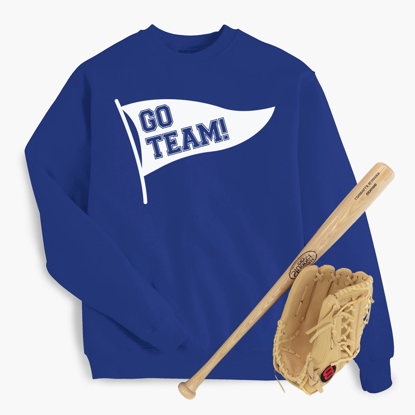 Go Team Pennant Banner Youth Sweatshirt