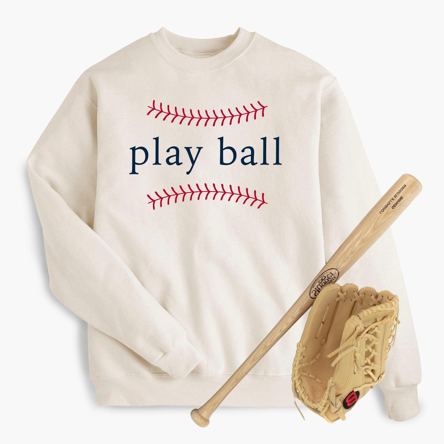 Play Ball Adult Sweatshirt