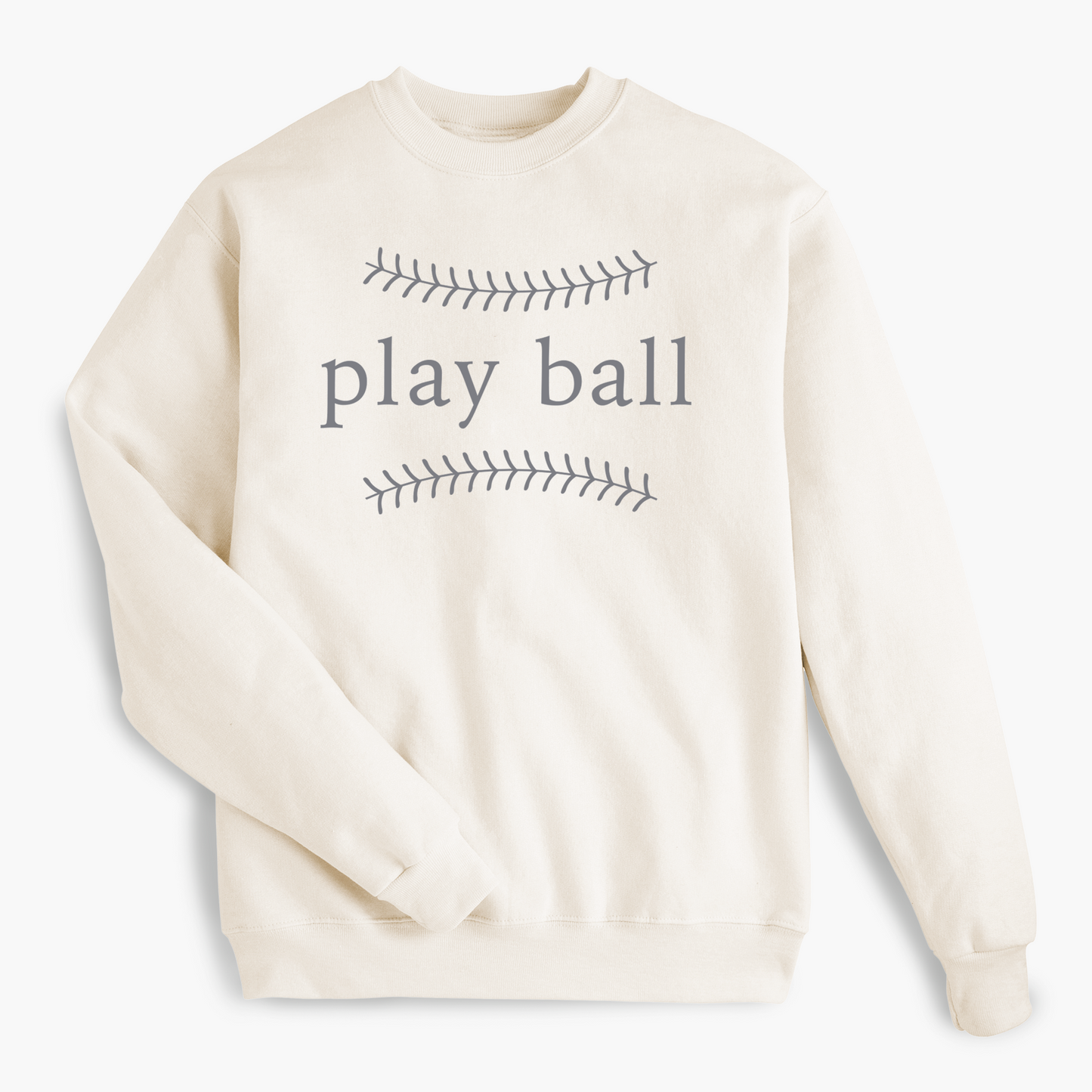 Play Ball Adult Sweatshirt
