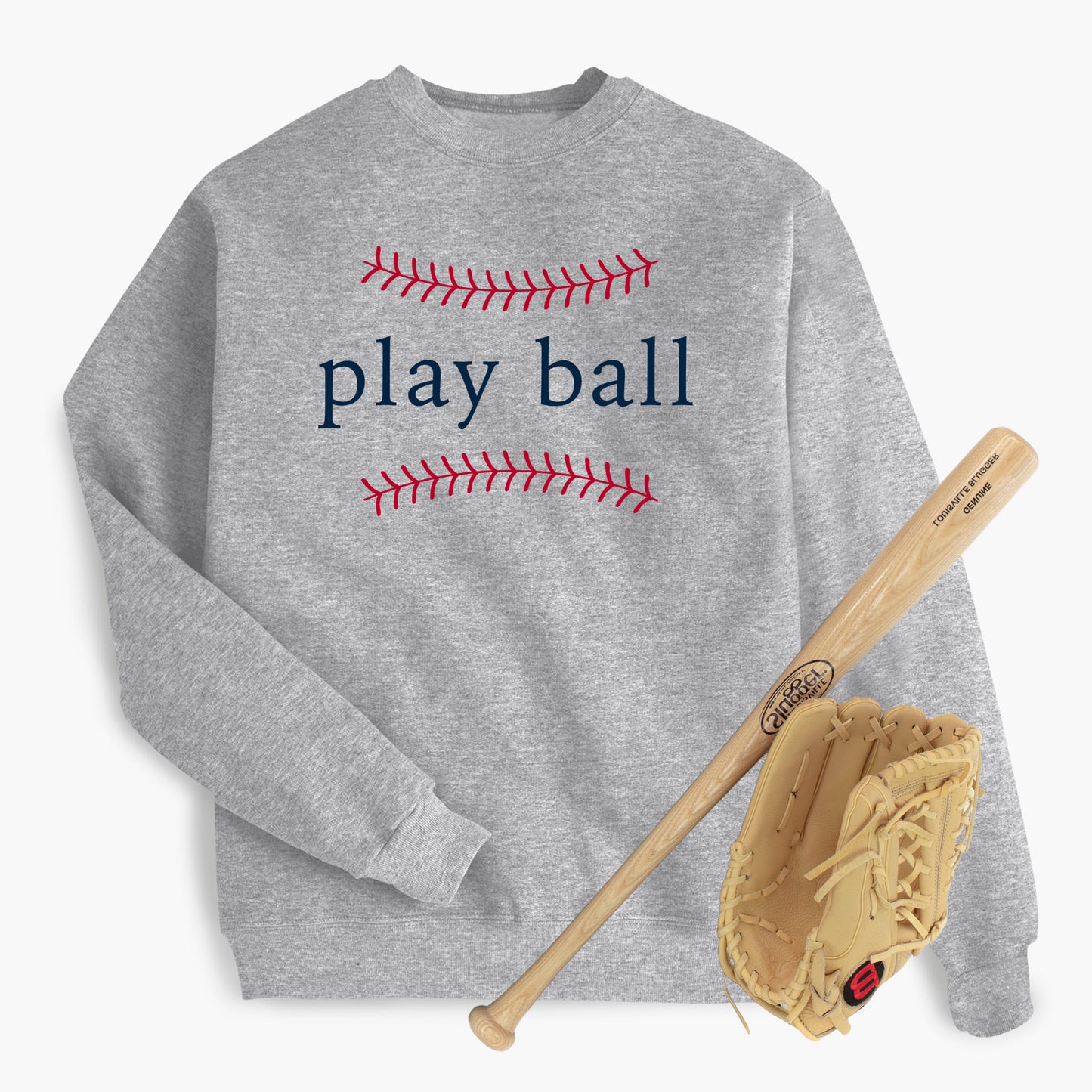 Play Ball Adult Sweatshirt