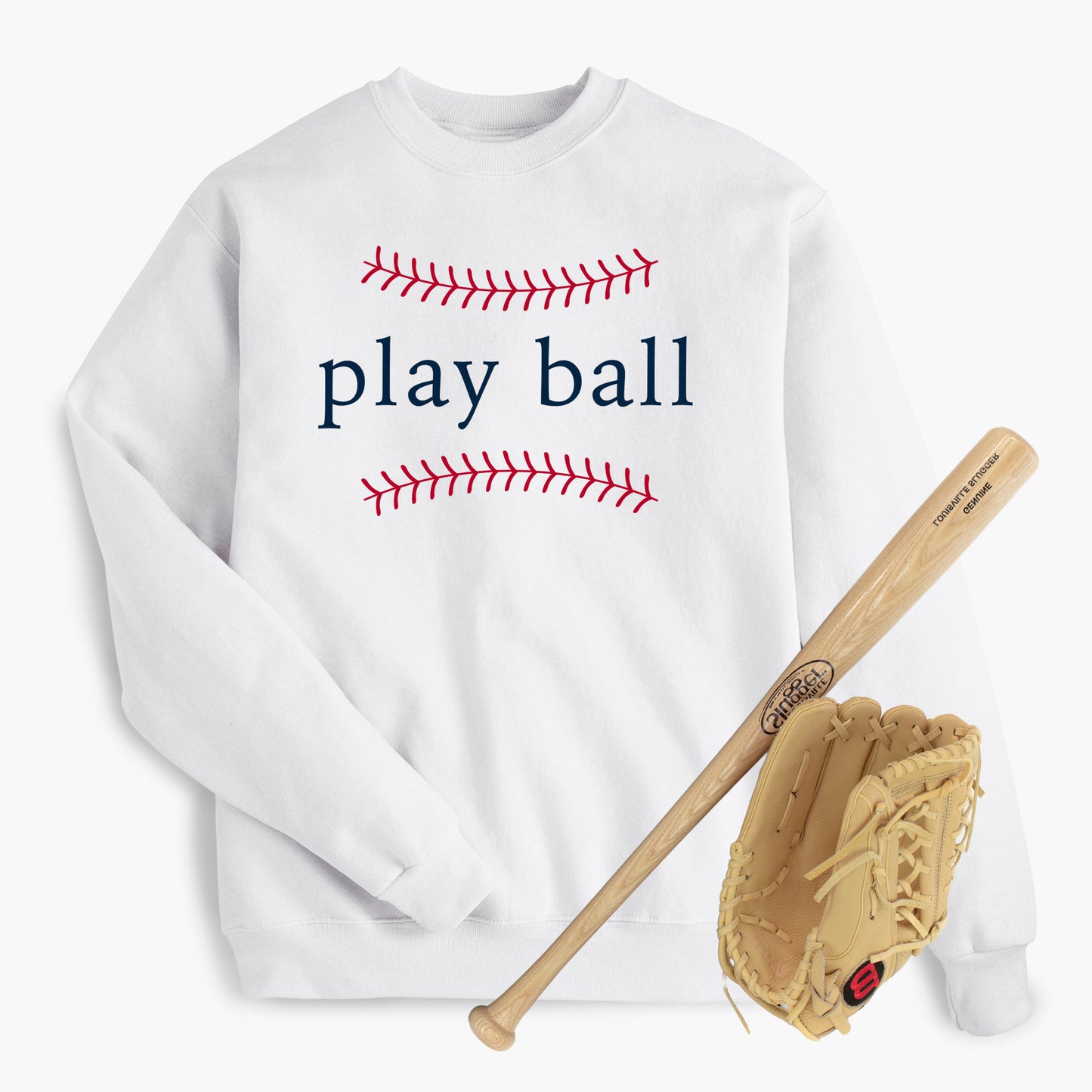 Play Ball Adult Sweatshirt