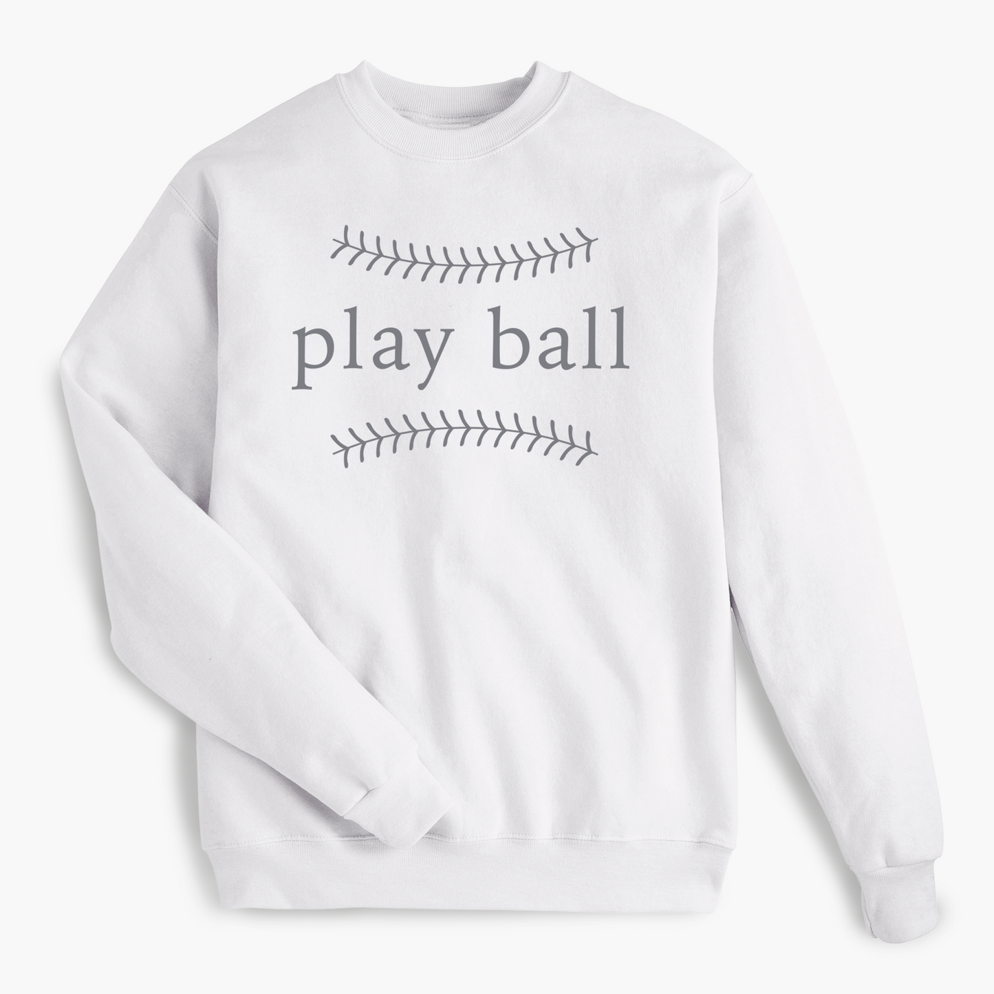 Play Ball Adult Sweatshirt