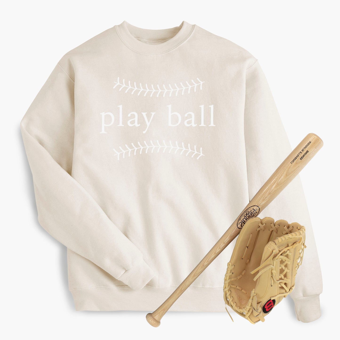 Play Ball Adult Sweatshirt