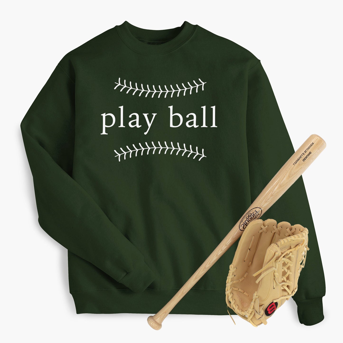 Play Ball Adult Sweatshirt
