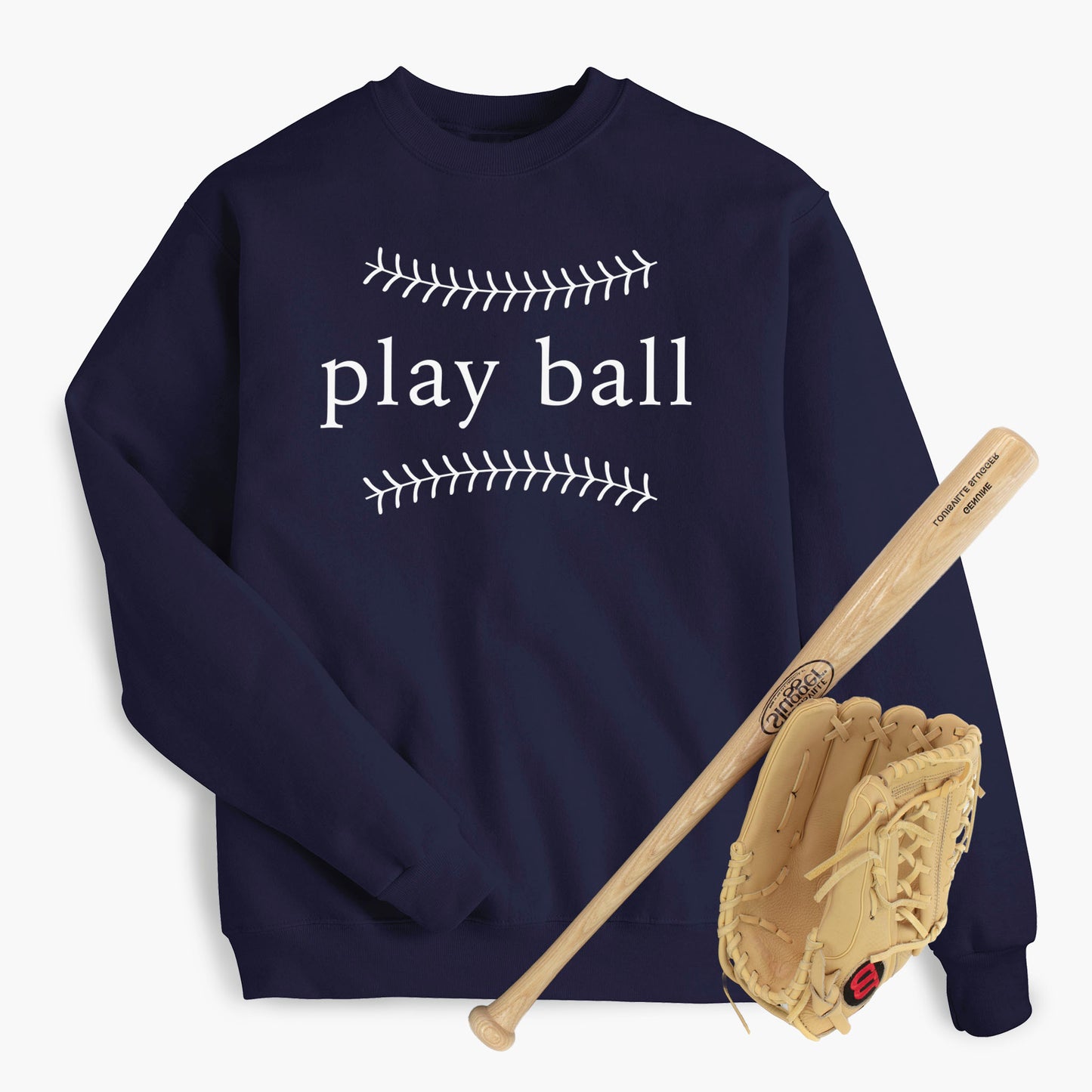 Play Ball Adult Sweatshirt
