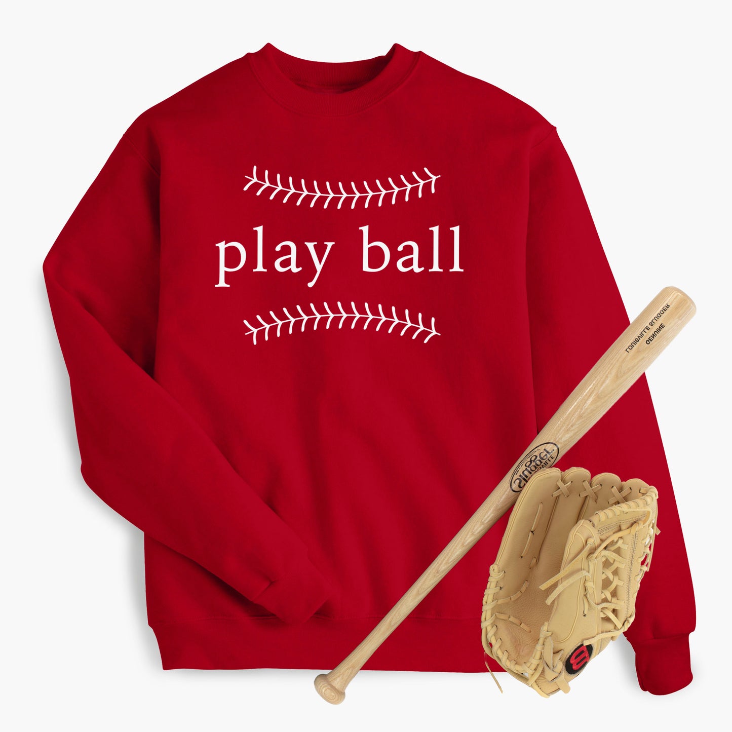 Play Ball Adult Sweatshirt
