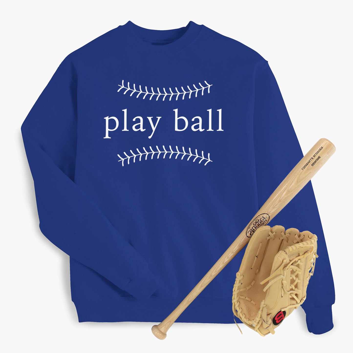 Play Ball Adult Sweatshirt