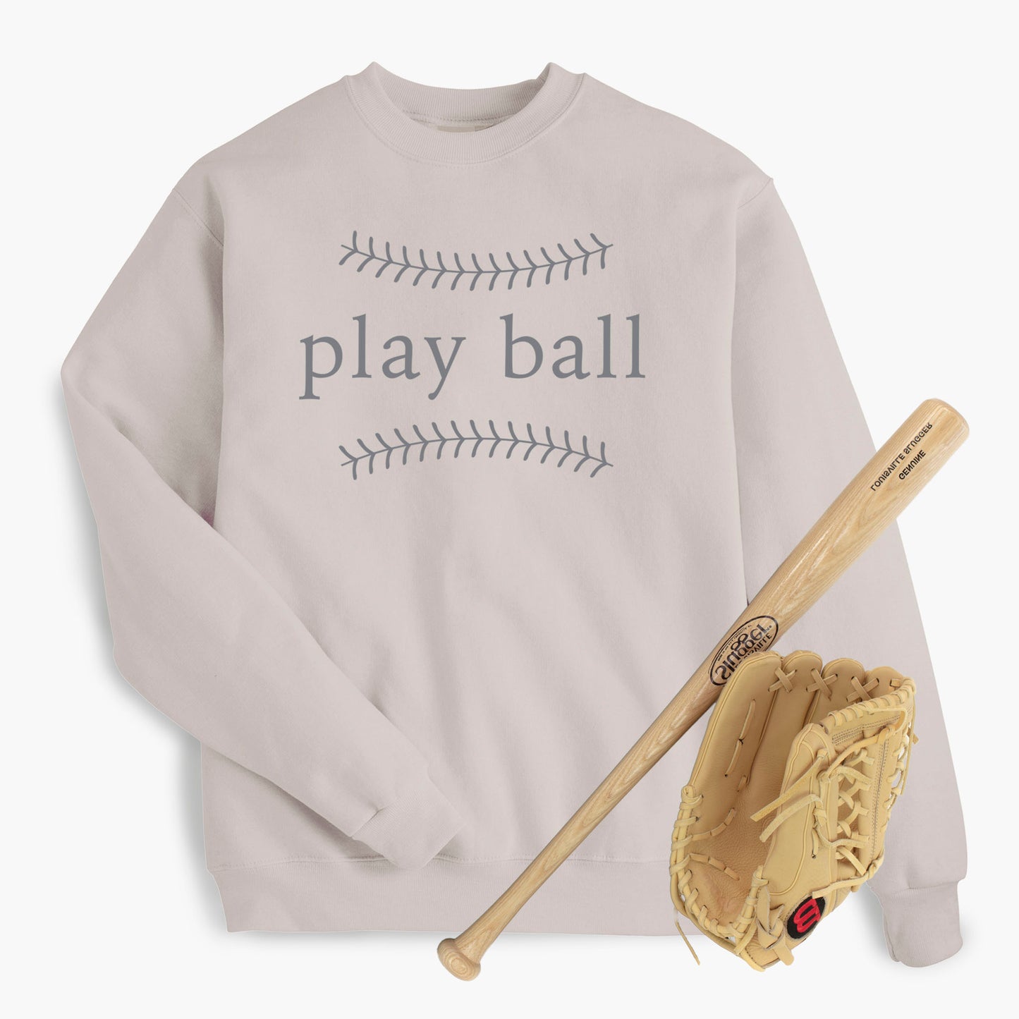Play Ball Adult Sweatshirt