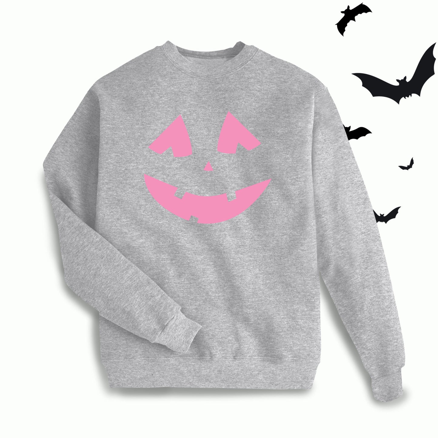 Jack O'Latern Pumpkin Face Youth Sweatshirt