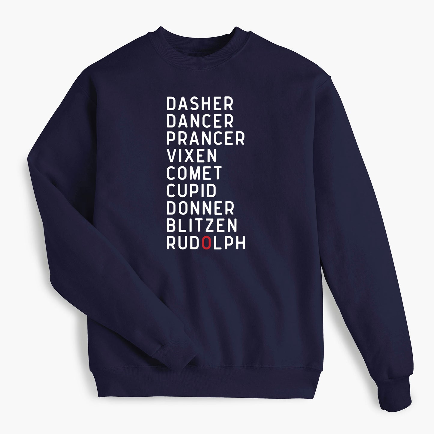 Reindeer List Holiday Sweatshirt