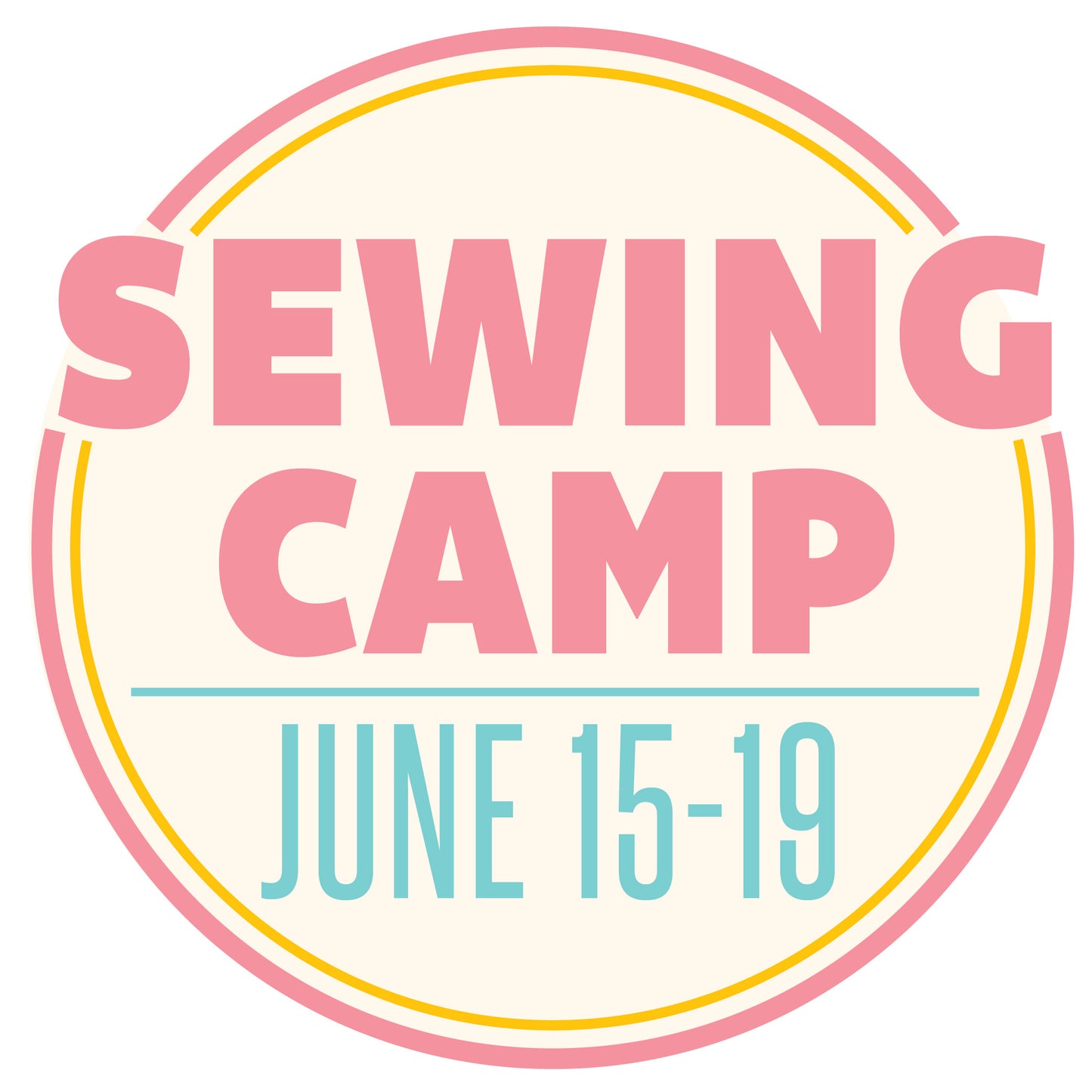 Summer Sewing Camp: June 15-19