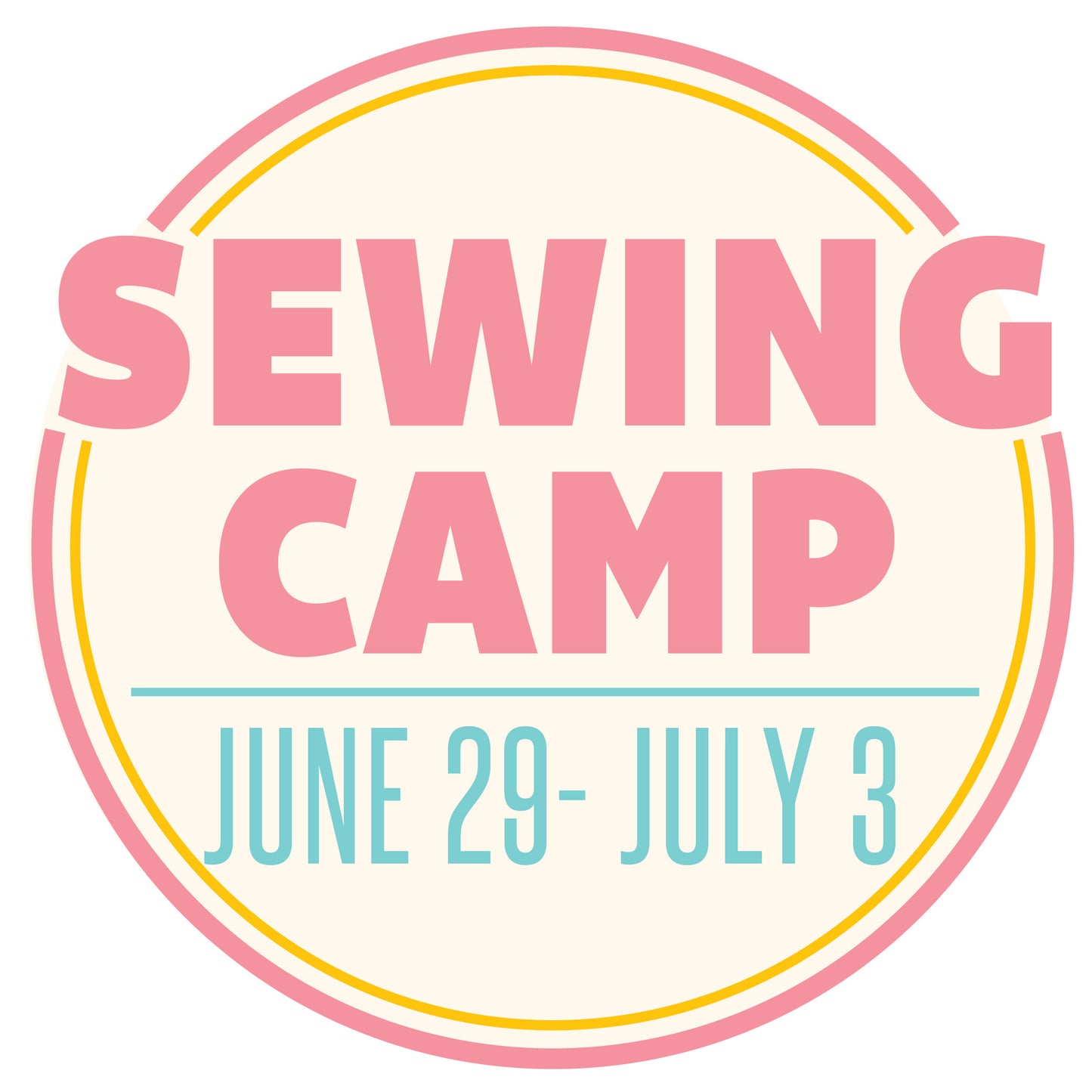 Summer Sewing Camp: June 29- July 3