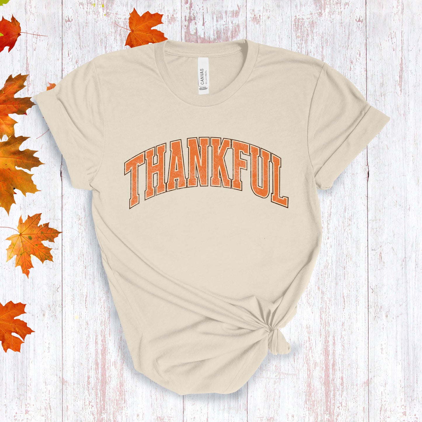 Varsity Thankful T-shirt