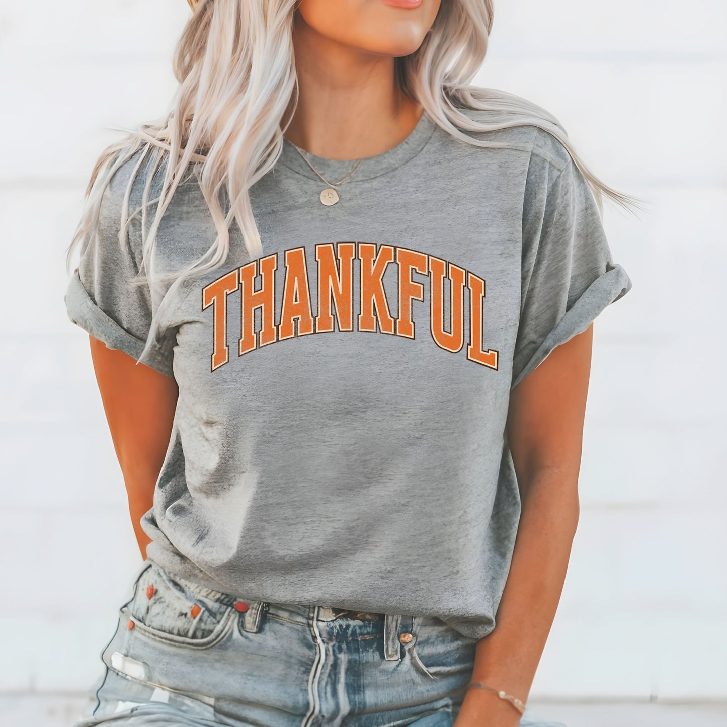 Varsity Thankful T-shirt
