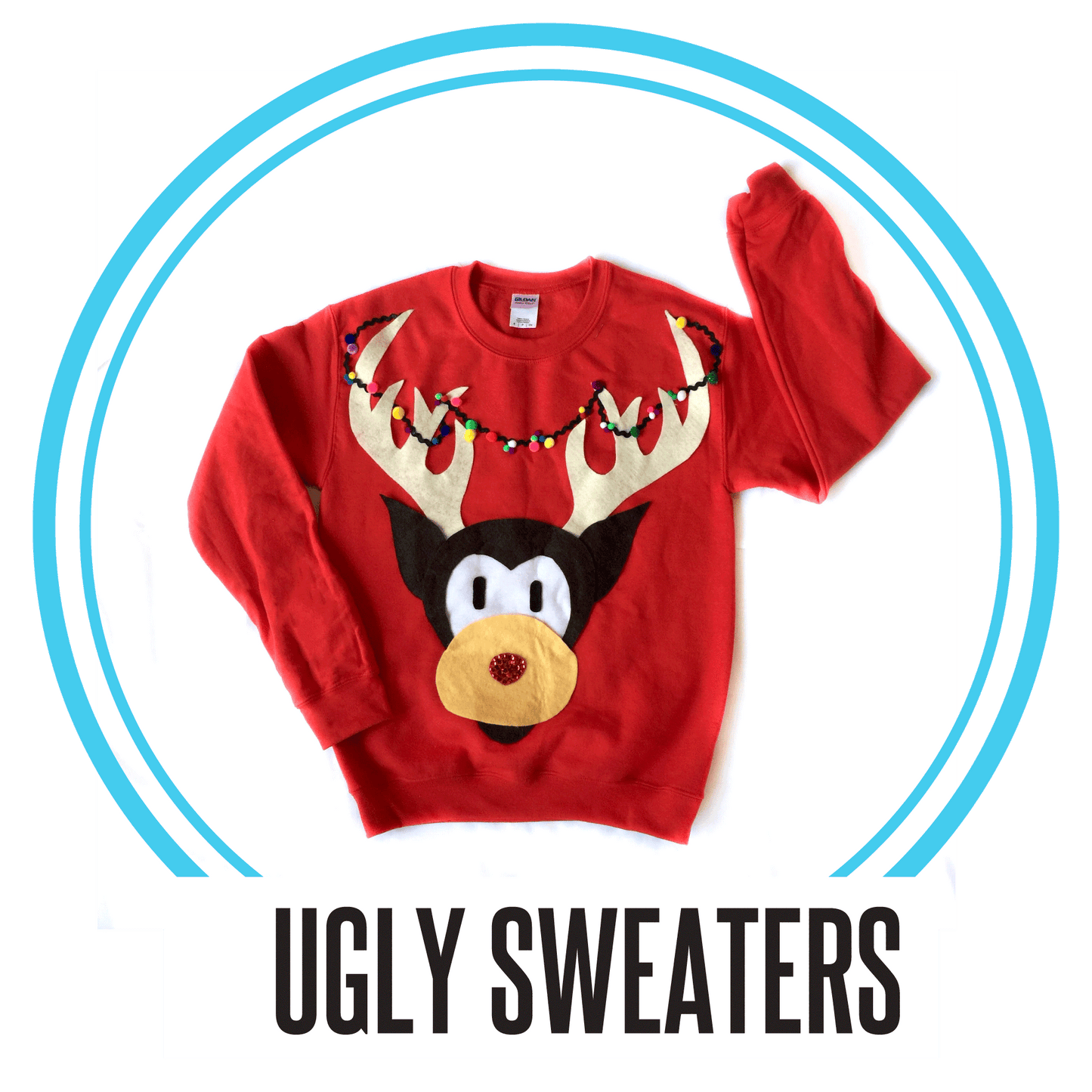 Ugly Sweater Workshop, Sat, December 6, 9am-11am