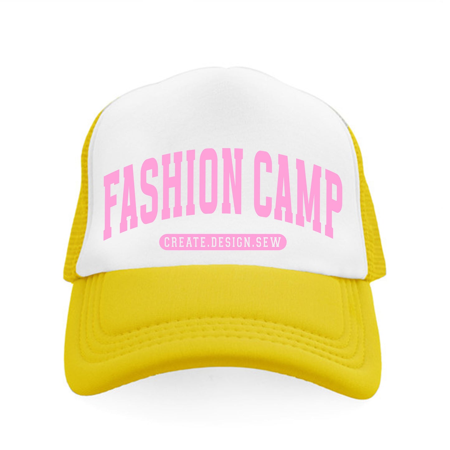 Varsity Fashion Camp Trucker Hat