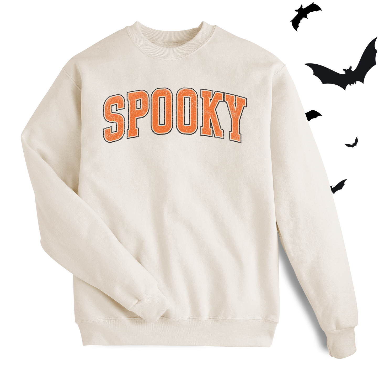 Varsity Spooky Halloween Sweatshirt