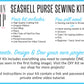 DIY Seashell Purse Sewing Kit & Video Tutorial