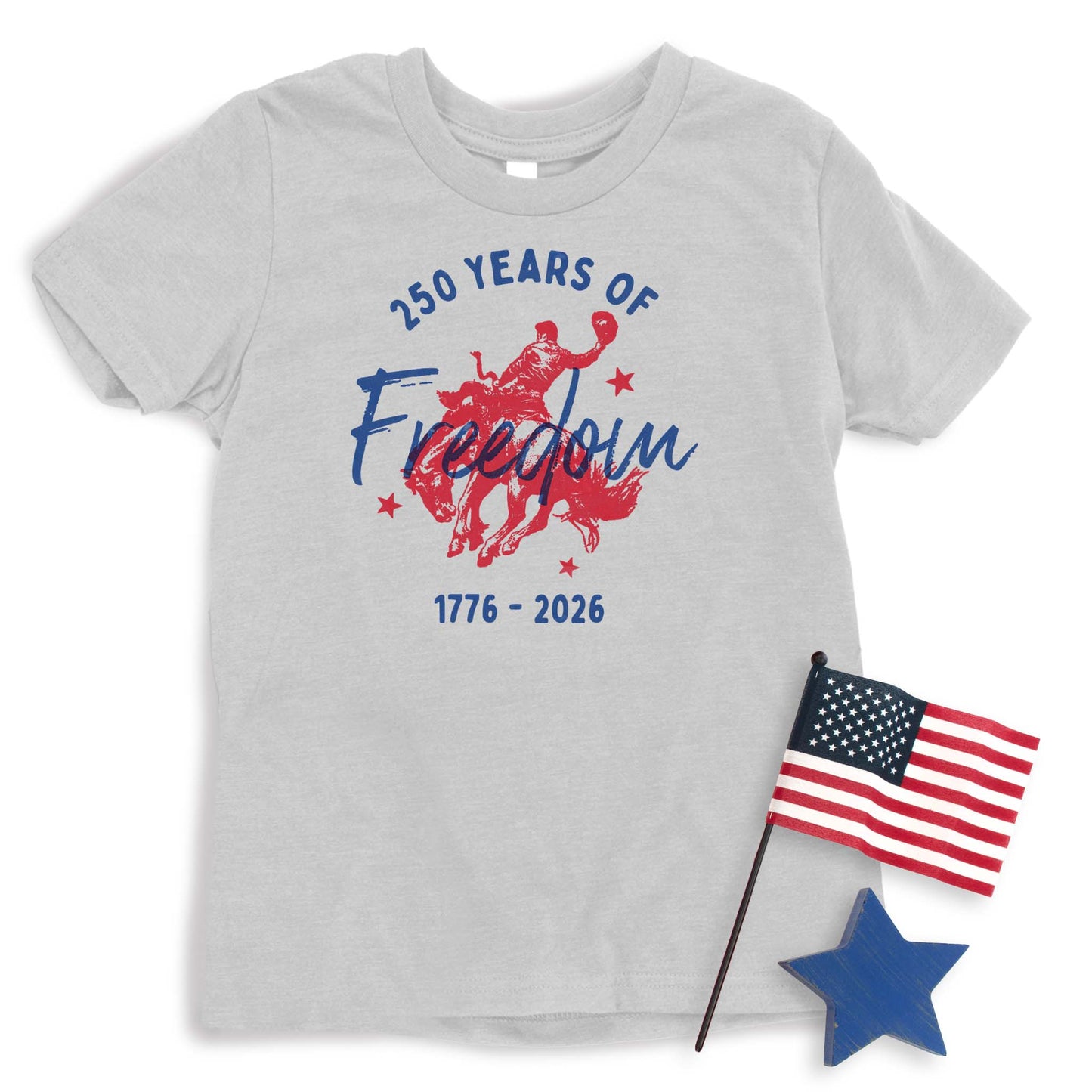 250th Anniversary Freedom Cowboy T-shirt