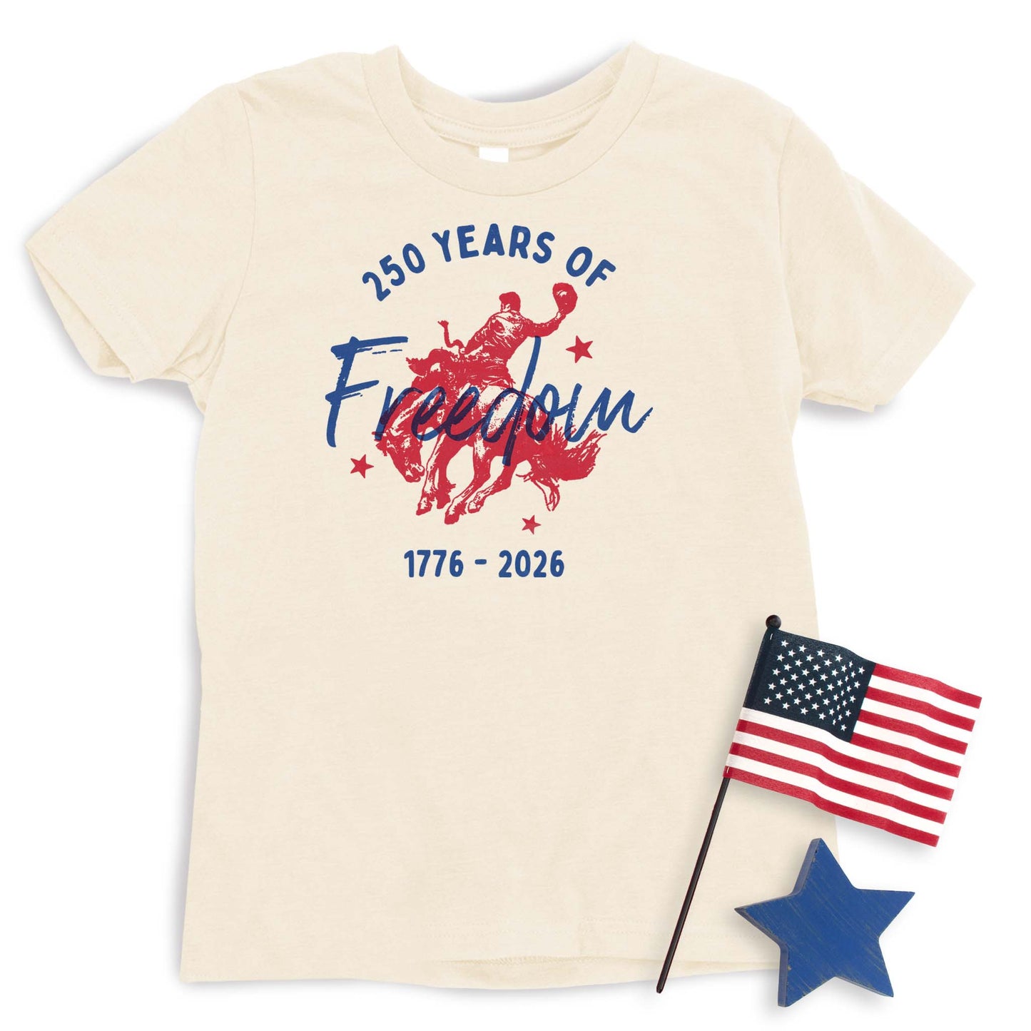 250th Anniversary Freedom Cowboy T-shirt