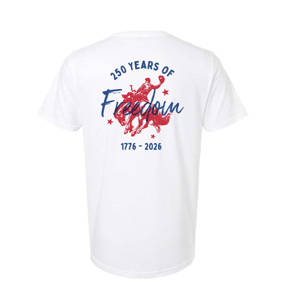 250th American Freedom Cowboy Men's T-shirt