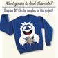 Abominable Snowman Pattern - Digital Download - Ugly Sweaters
