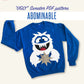Abominable Snowman Pattern - Digital Download - Ugly Sweaters