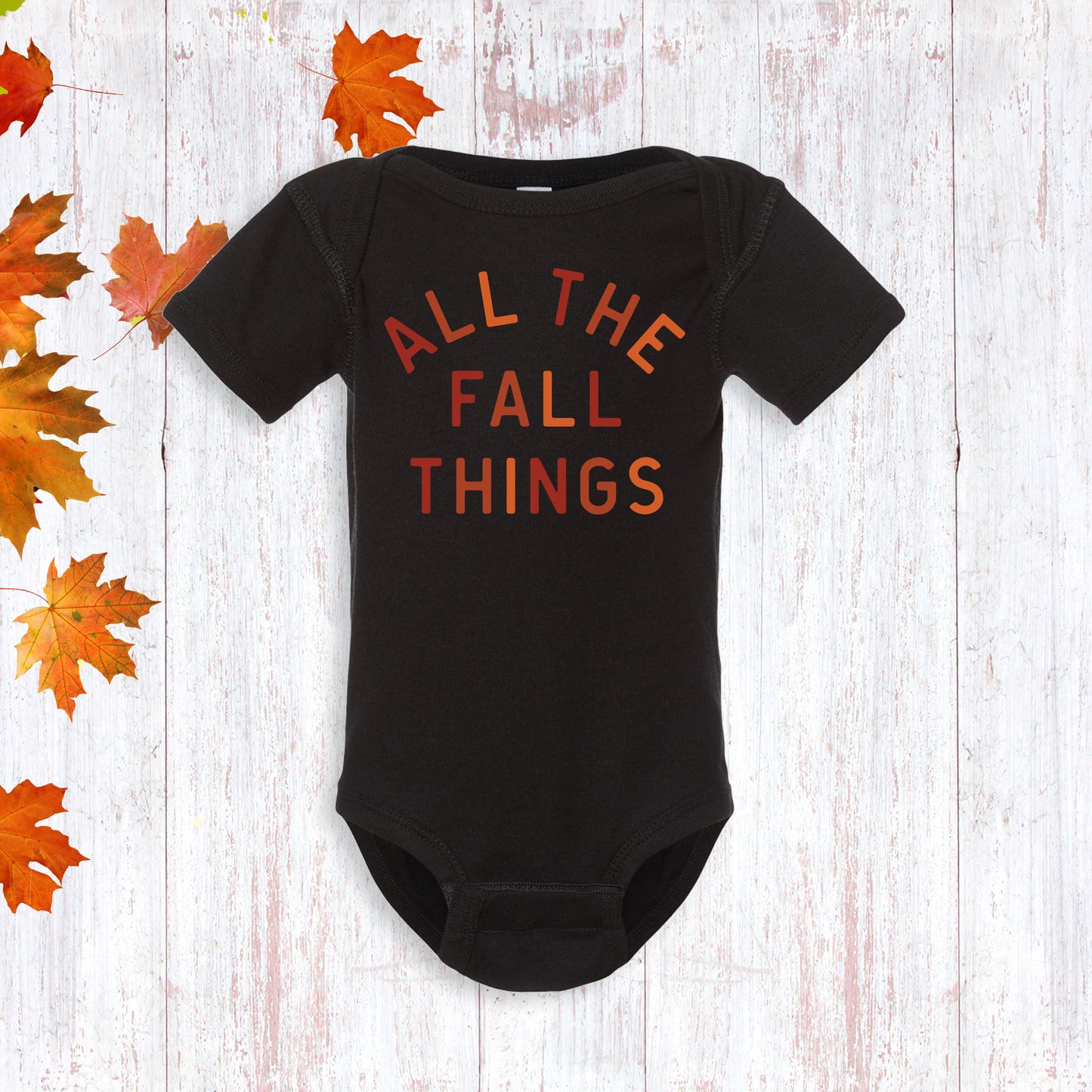 All The Fall Things - Black T-shirt