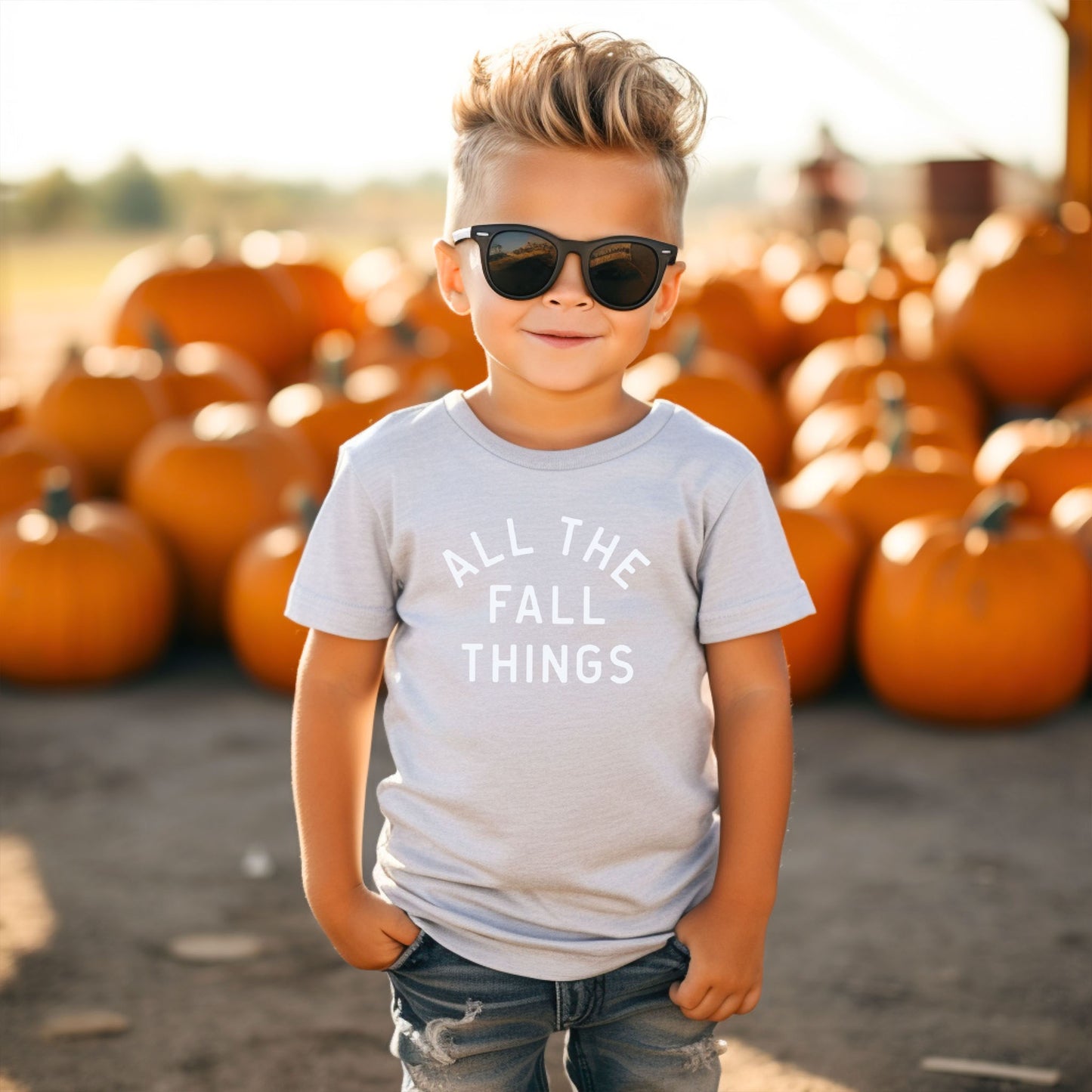 All The Fall Things - Heather Grey T-shirt