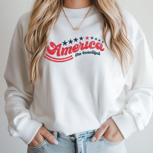 America the Beautiful Sweatshirt