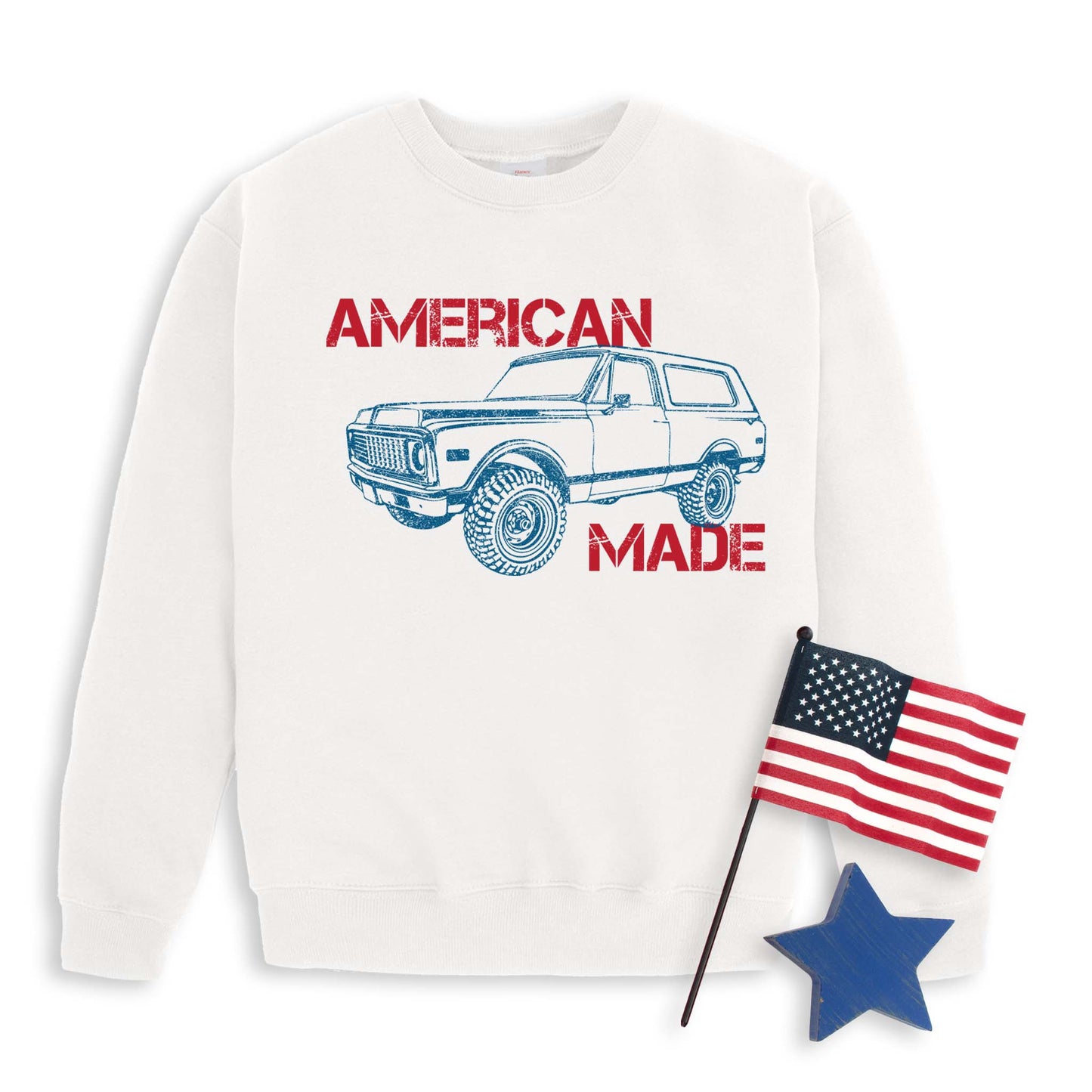 American Made Blazer Truck Sweatshirt