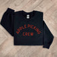 Apple Picking Crew - Black Sweatshirt