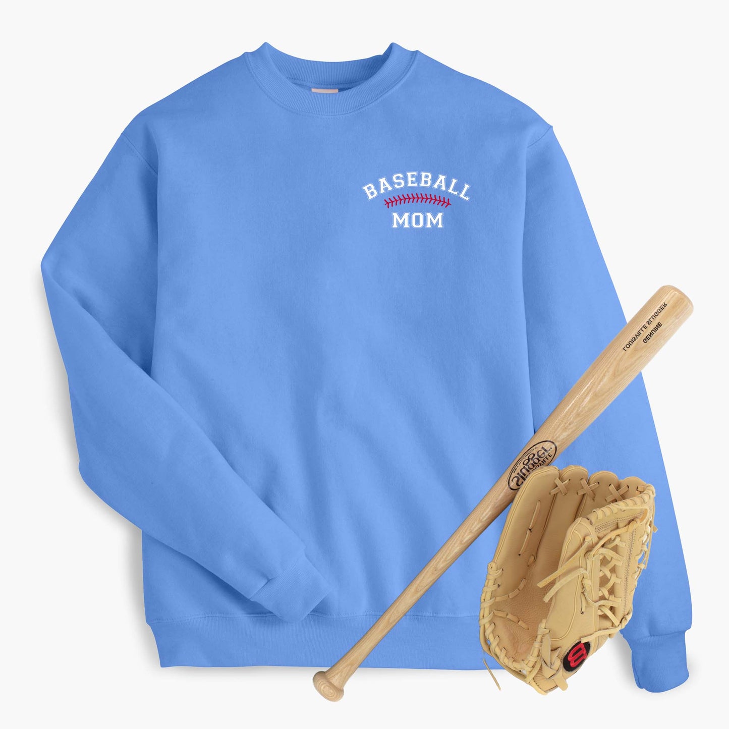Baseball Mom + CUSTOM Number Sweatshirt