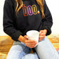 Boo Sweatshirt- Black (Youth + Adult)