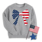 4th of July Bow Sweatshirt