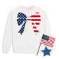4th of July Bow Sweatshirt