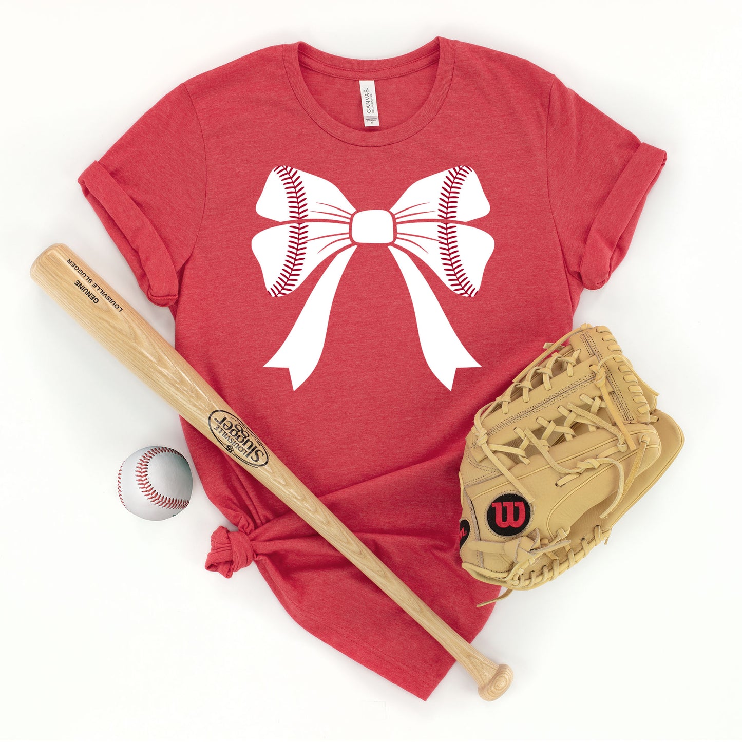 Baseball Bow T-shirt