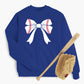 Baseball Bow Sweatshirt