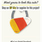 Candy Corn Purse Pattern - Digital Download