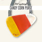 Candy Corn Purse Pattern - Digital Download