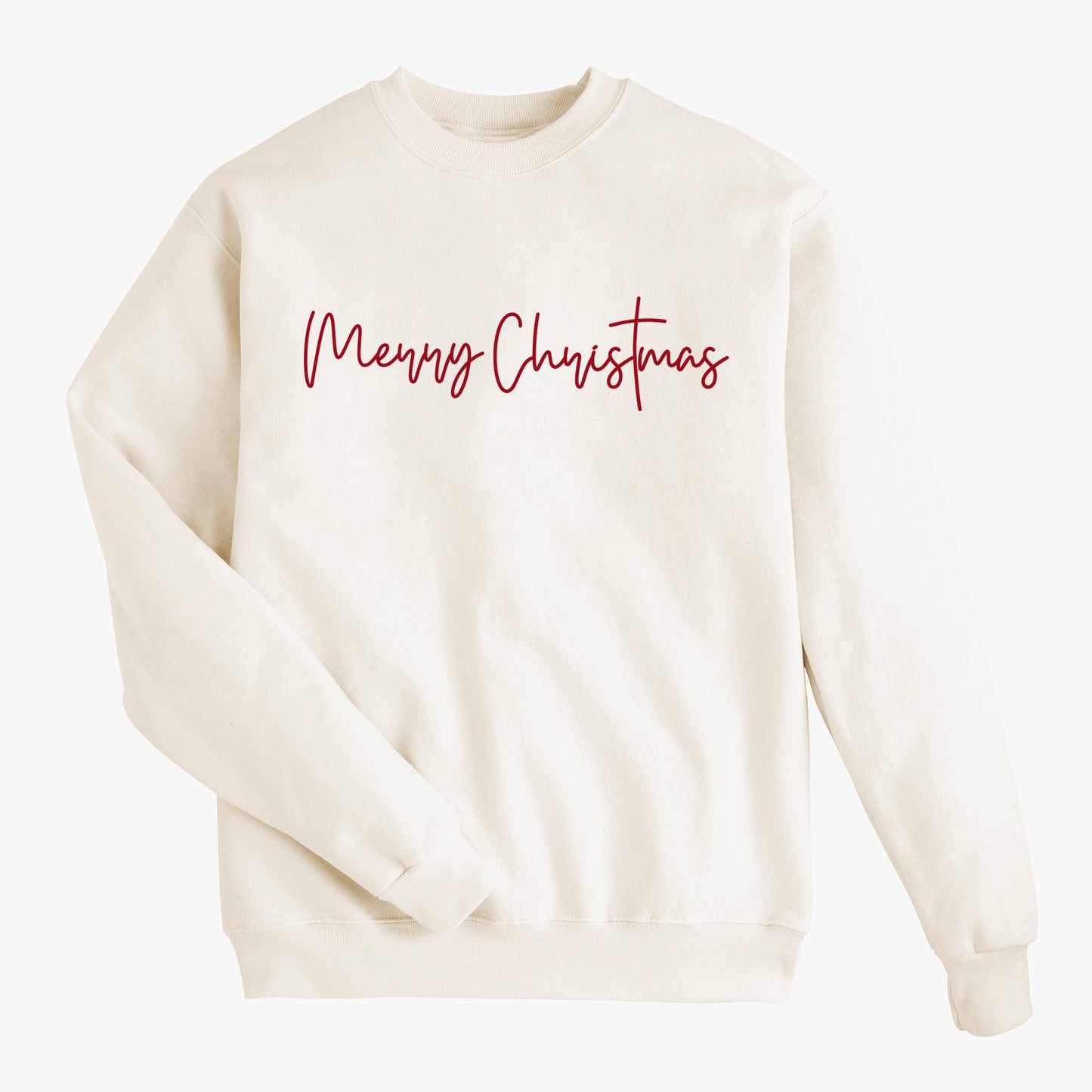 Modern Merry ChrisTmas Holiday Sweatshirt